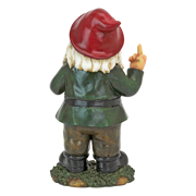 Image Thumbnail for FOUL FINGER TIPSY TIM GARDEN GNOME